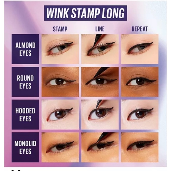 Kaja Wink Stamp Long Waterproof Wing Eyeliner Stamp & Pen in black - Picture 2 of 7